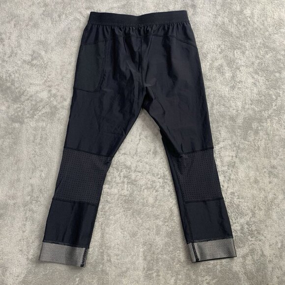 Ten Thousand 3/4 Tight Mens Small Black Workout Running Gym Training Baselayer - Picture 8 of 10